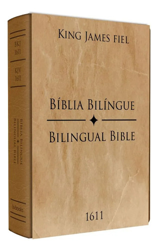 Bíblia Sagrada King James B K J 1611 Edição Especial Bilíngu