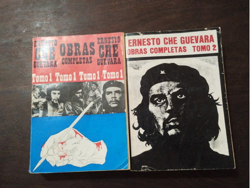 Lote X 2 Libros Obras Completas Del Che Guevara. Olivos.