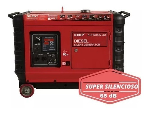 Generador Diesel Super Silencioso 8kva Koop