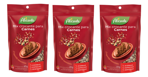 Alicante Mix Crocante Para Carnes X 50 G (pack X 4 Unidades)