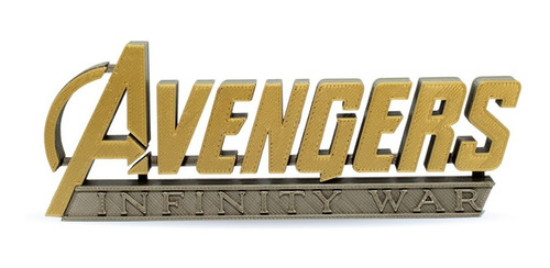 Imagen 4 de 6 de Cartel, Placa, Avengers Impreso En 3d Excelente Calidad