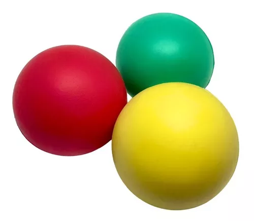 Pelota De Goma Espuma De 6 Cm Para Juegos Kinesiologia