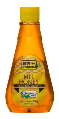 Mel Puro De Abelha Orgânico Natural Bisnaga 500g