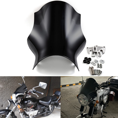 Universal Motorcycle Windshield, Motorbike Windscreen Windpr