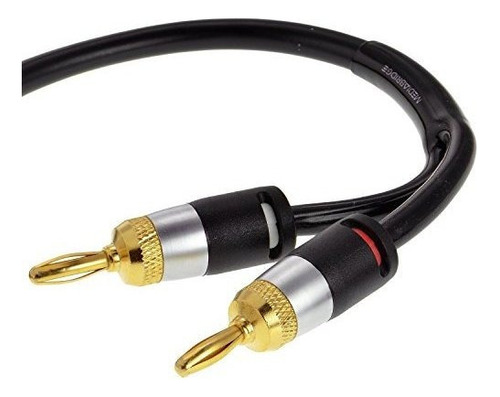 Cable De Altavoz Serie Ultra De Mediabridge 16awg Con Puntas