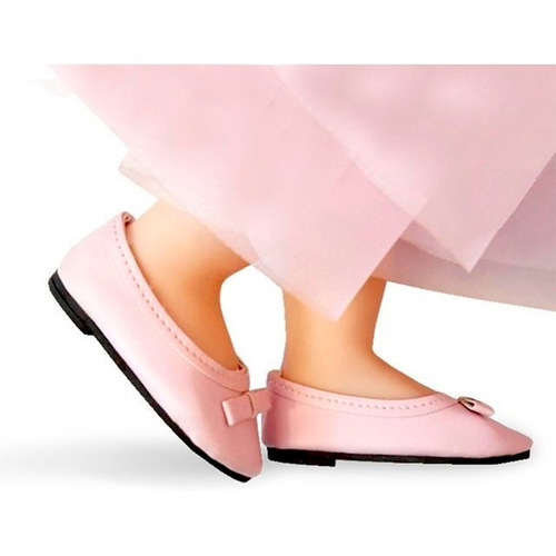 Imagen 3 de 3 de Witty Girls Balerina Cuerina Calzado Muñecas 45 Cm/18 PuLG