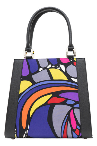 Bolsa Yaab Negro Mariposa Abstracta Negro Color Negrobsynma
