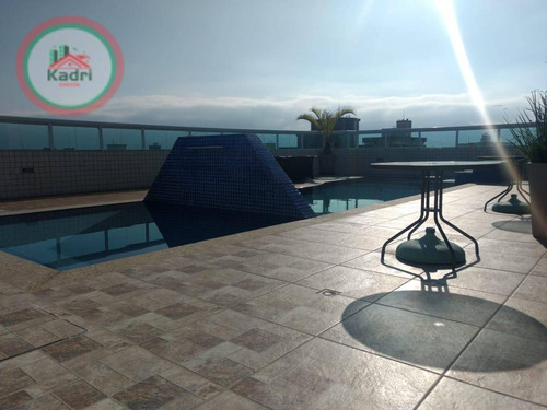 Apartamento Com 2 Dormitórios À Venda, 82 M² Por R$ 420.000,00 - Vila Guilhermina - Praia Grande/sp - Ap5352