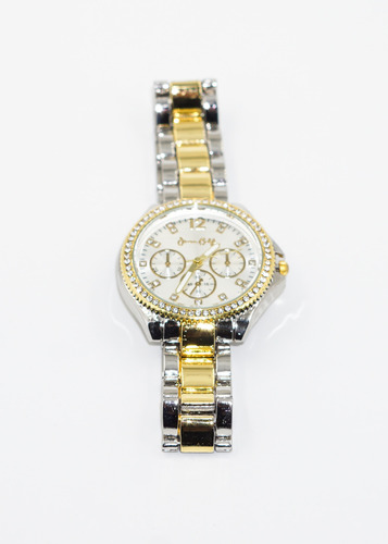 Reloj Pulsera Saint Class Con Brillo Acero Inoxidable