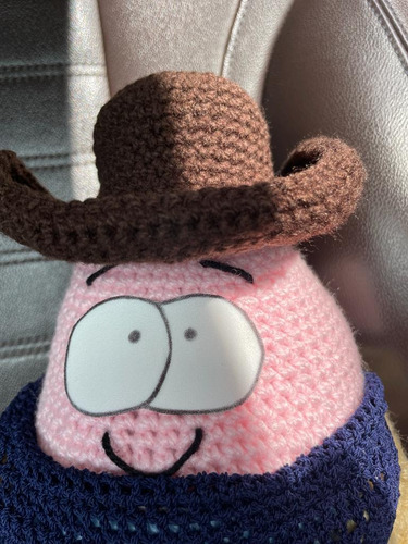 Muñeco Patrico Estrella Vaquero Crochet