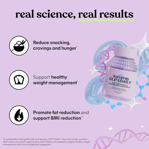Lemme Glp-1 Daily Manejo Del Peso Suplementos Dietéticos