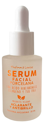 Serum Facial Porcelana Con Acido Hialuronico Y Tea Tree Tyl Momento De Aplicación Día/noche