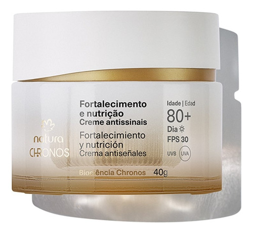 Natura Chronos Crema Antiseñales 80+ Dia Fps30 Bella.morgana Todo Tipo De Piel Día