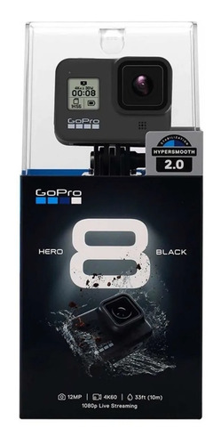 Câmera Digital Gopro Hero 8 Black Wifi 12 Mp 4 K Original