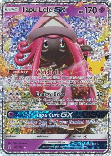 Tapu Lele Gx 60/145 Ultra Raro (colección Clasica) Pokemon 