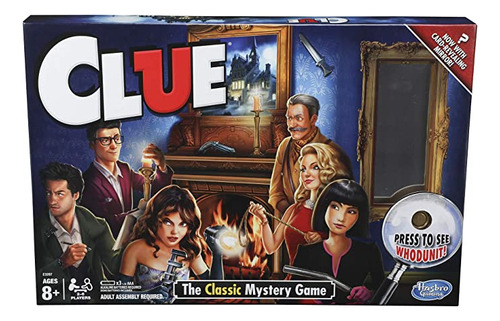 Clue - Juego De Mesa, Estándar, N/a