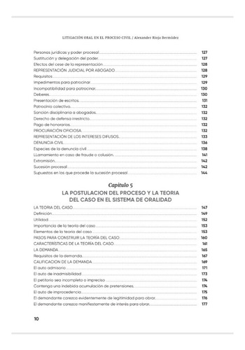 Imagen 5 de 10 de Litigacion Oral En El Proceso Civil