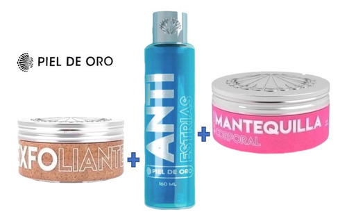 Antiestrias+mantequilla+exfolia - mL a $689