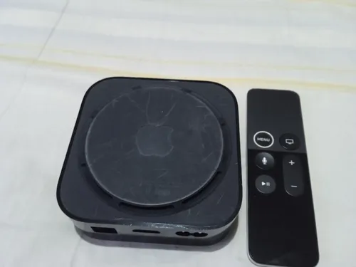 Apple Tv 4k 64gb Preto Com Memória Ram De 3gb A1842