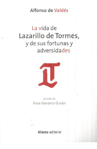 Libro La Vida De Lazarillo De Tormes, Y De Sus Fortunas Y Ad