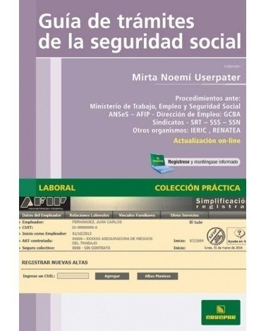 Guía De Trámites De La Seguridad Social - Errepar