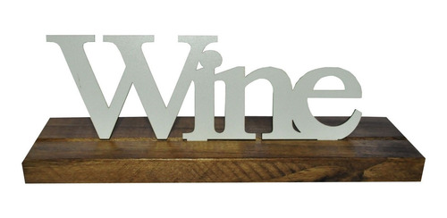 Base Palavra Wine Pinus Luxo
