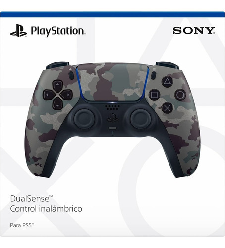 Imagen 2 de 5 de Control Inalámbrico Dualsense Grey Camouflage