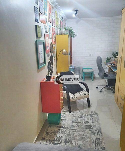 Imagem 23 de 26 de Cobertura Com 3 Dormitórios À Venda, 140 M² Por R$ 650.000,00 - Vila Valparaíso - Santo André/sp - Co0142