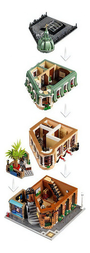 Kit De Construcción Lego Icons Hotel Boutique 10297 18+ Cantidad de piezas 3066