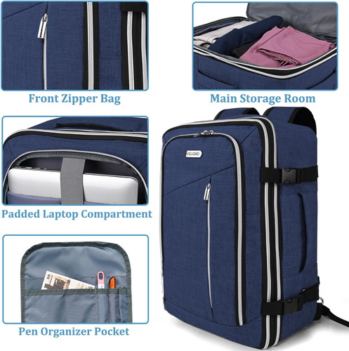 Hxlgmd Mochila De Viaje Mochila De Viaje Con 3 Bolsas De Emb