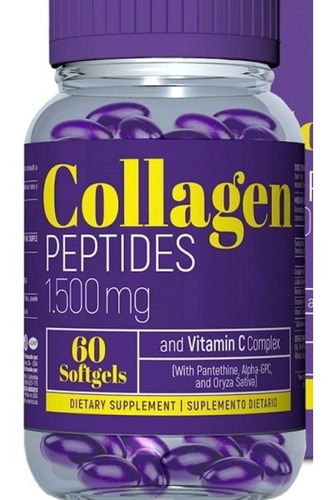 Colágeno Con Peptidos 1500mg Y Vitamin - L a $80000
