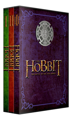 El Hobbit  Saga Completa 3 Dvd Coleccion Latino/ingles 