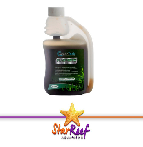 Plant Grow Iron 250ml Ocean Tech Para Peixe