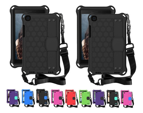 (2 Fundas) Con Correas For Samsung Galaxy Tab A 8.0 T290