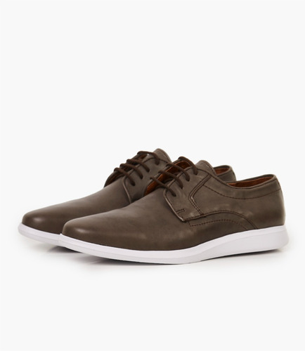 Imagen 2 de 3 de Zapatilla Boating Breeze Color Ceniza Para Hombre