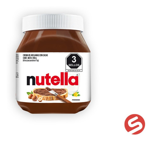 Imagen 1 de 1 de Nutella 200gr