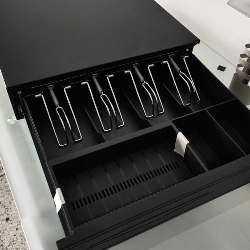 Gaveta De Dinero Punto Venta Pos Rj-11 Llave Pinza Metalica