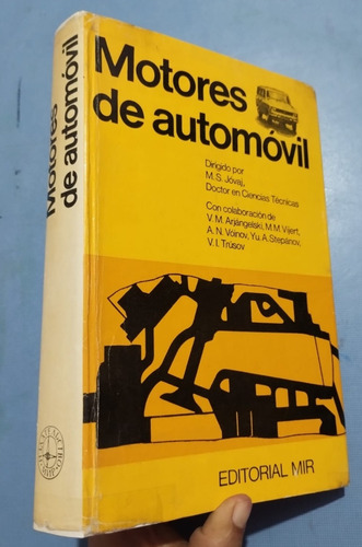 Libro Mir Motores De Automóvil Jovaj