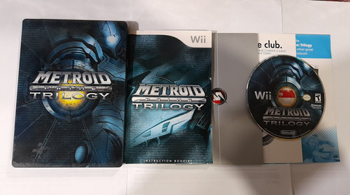 Metroid Prime Trilogy Collector Edition Nintendo Wii Complet