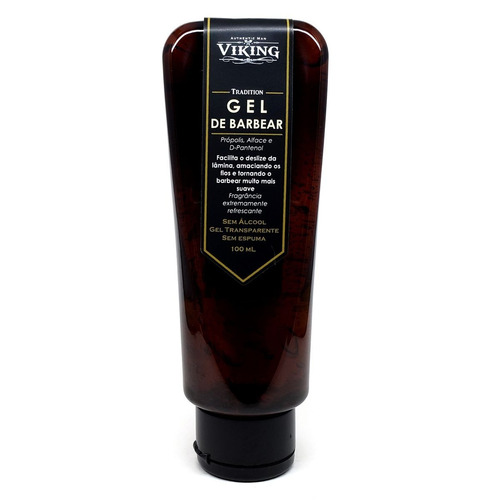 Gel De Barbear Transparente Barber Shop Tradition Viking