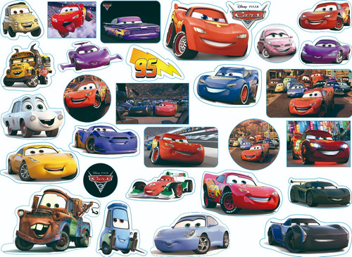 Calcos Stickers Termos, Y Varios Mod. Frozen, Cars Y Otros