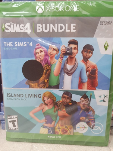 Sims 4 Bundle + Island Living Xbox One Nuevo Beyond_trc 