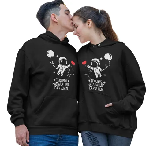 Sudaderas Pareja Novios Amor Espacial