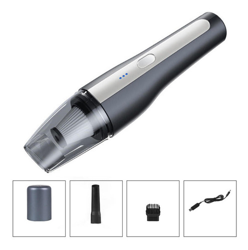 Imagen 1 de 12 de Aspiradora De Coche 120w 12v 26000pm 8000pa Usb Recargable