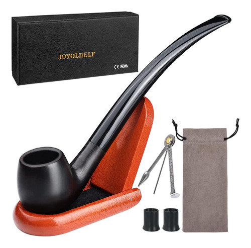 Juego De Pipas De Tabaco Joyoldelf Churchwarden, Pipa De Mad