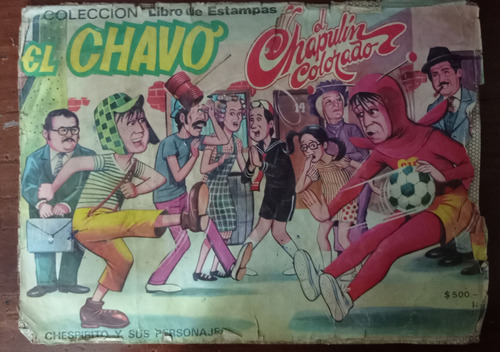 Album De Figuritas El Chavo Década Del 70