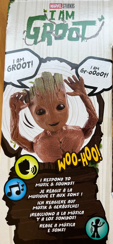 Figura Guardianes De La Galaxia I Am Groot Groove N Grow
