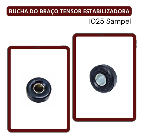 Par Braço Oscilante Uno Fiorino Com Buchas Nbj4001p