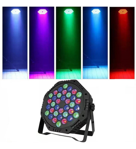 4 Cañon De Leds 36x1 Rgb Audio Rítmico