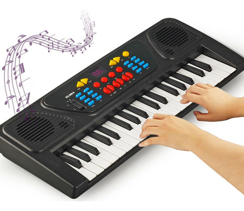 Instrumentos Musicales Juguete Teclado Piano Eléctrico Usb 3